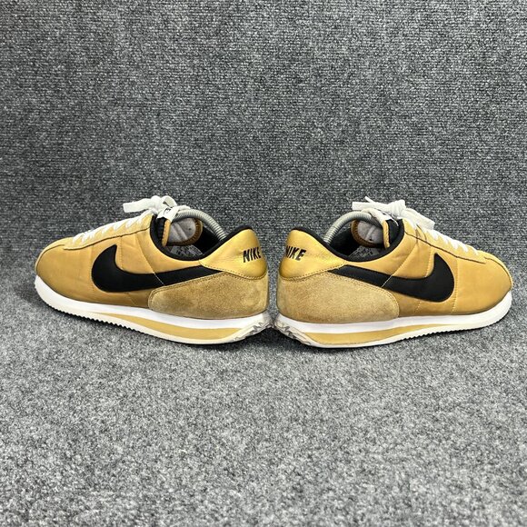 Nike Cortez‎ Basic Nylon Sneakers Men\'s Size 13 Yellow Gold Suede Retro Athletic main image 7
